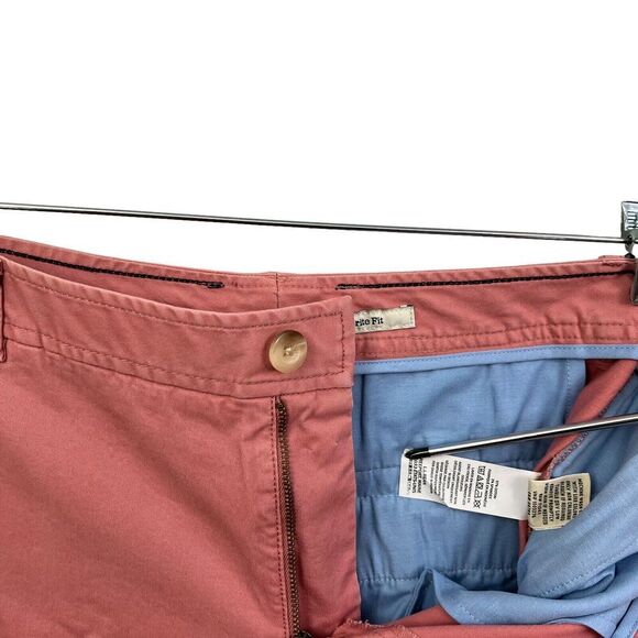 L.L Bean Favorite‎ Fit Jeans Straight Stretch Pockets Zip Fly Salmon Women Sz 34 - Picture 5 of 8